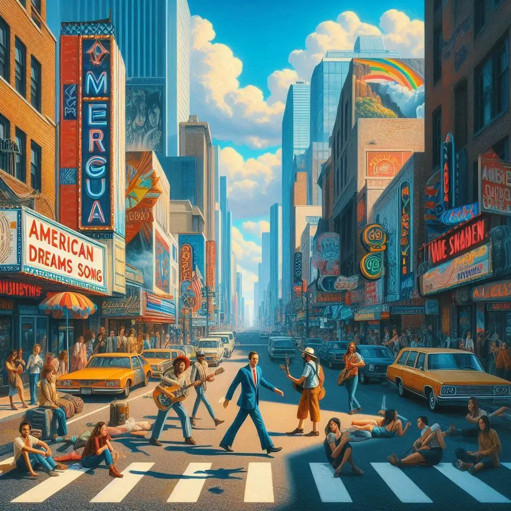 American dreams and shadows in song